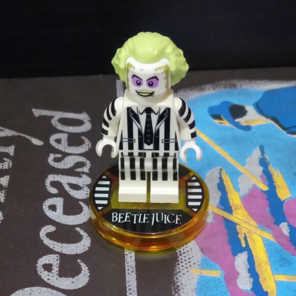 Lego Other - Beetlejuice Lego Dimensions Minifigure👻Retired Lego Hard to Find